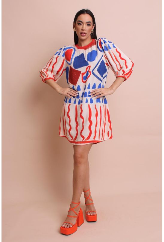 Vestido-t-shirt-geometria-navy-pequia-esquerda