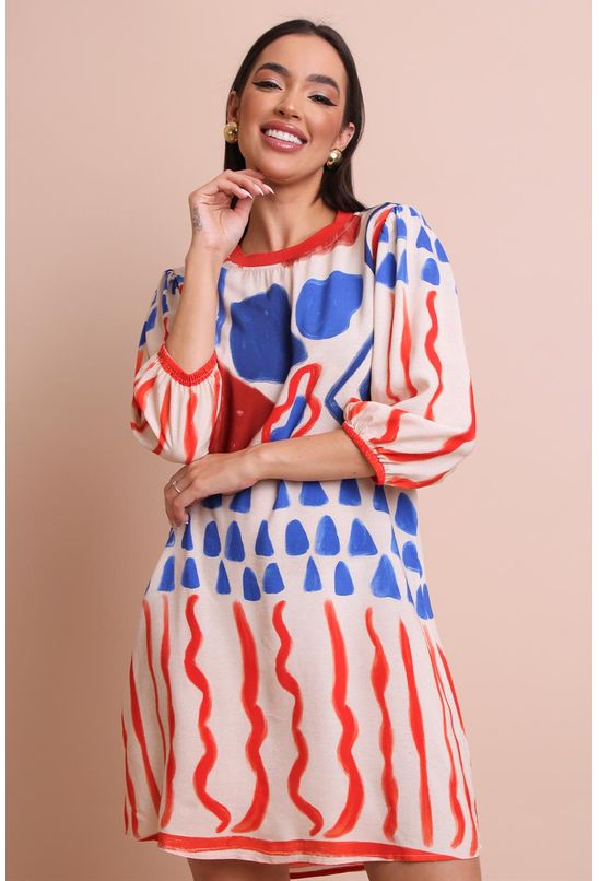 Vestido-t-shirt-geometria-navy-pequia--principal