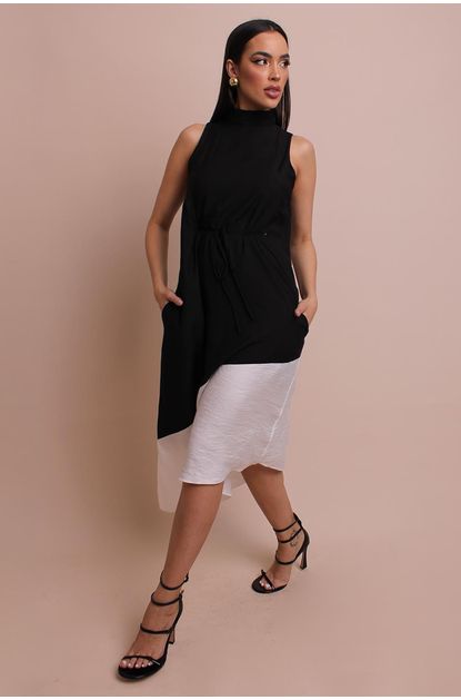 Vestido-midi-assimetrico-preto-e-offwhite-labrava-direita