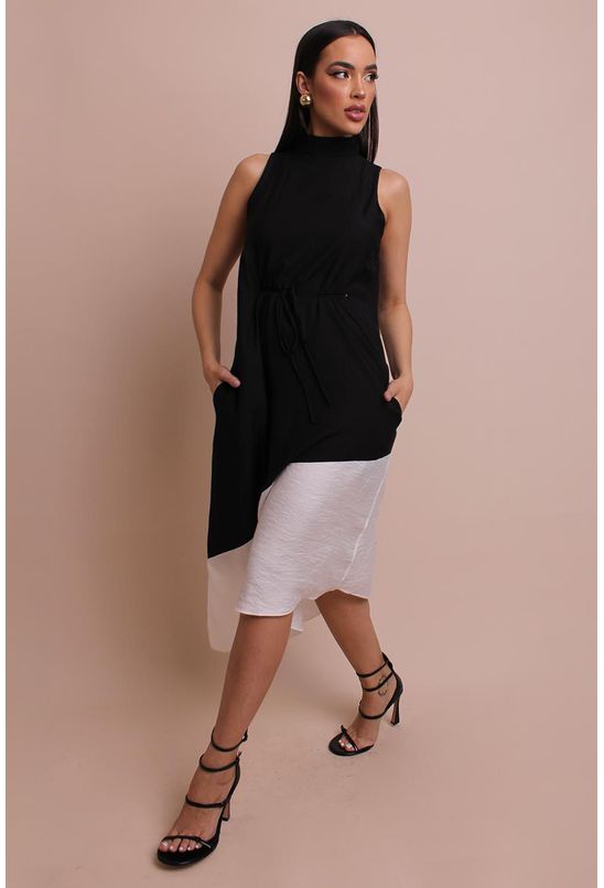 Vestido-midi-assimetrico-preto-e-offwhite-labrava-direita