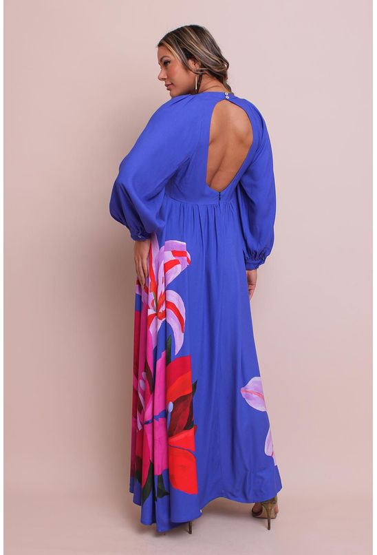 Vestido-longo-manga-aquarela-floral-farm-centro Vestido-longo-manga-aquarela-floral-farm-centro