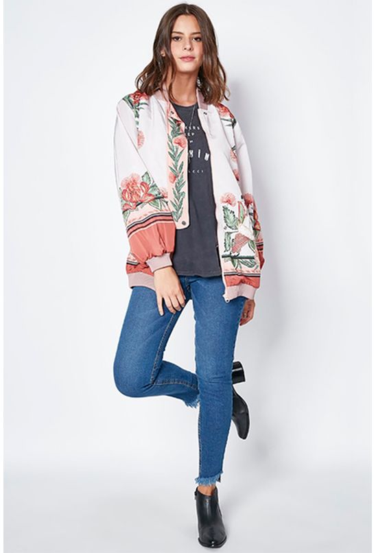 jaqueta estampada