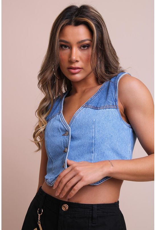 Colete-jeans-alfaiataria-cropped-myft-esquerda