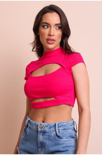 Blusa-cropped-gola-alta-pink-labrava-esquerda