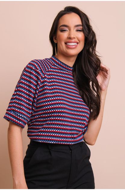 Blusa-de-malha-raglan-pixel-navy-vermelho-pequia--principal