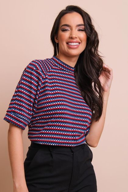 Blusa-de-malha-raglan-pixel-navy-vermelho-pequia--principal