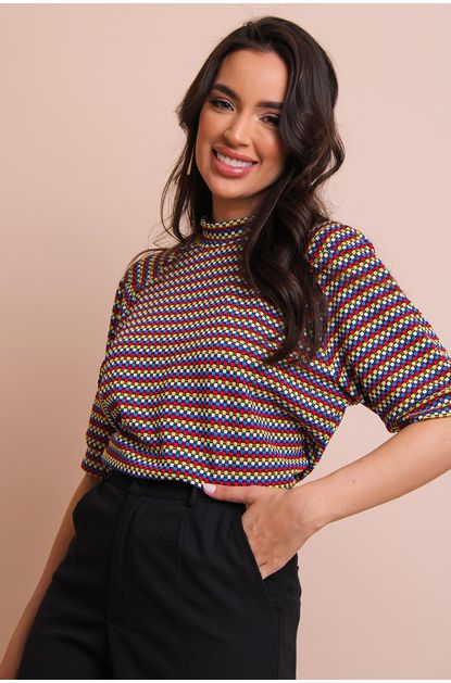 Blusa-de-malha-raglan-pixel-navy-amarelo-pequia-esquerda