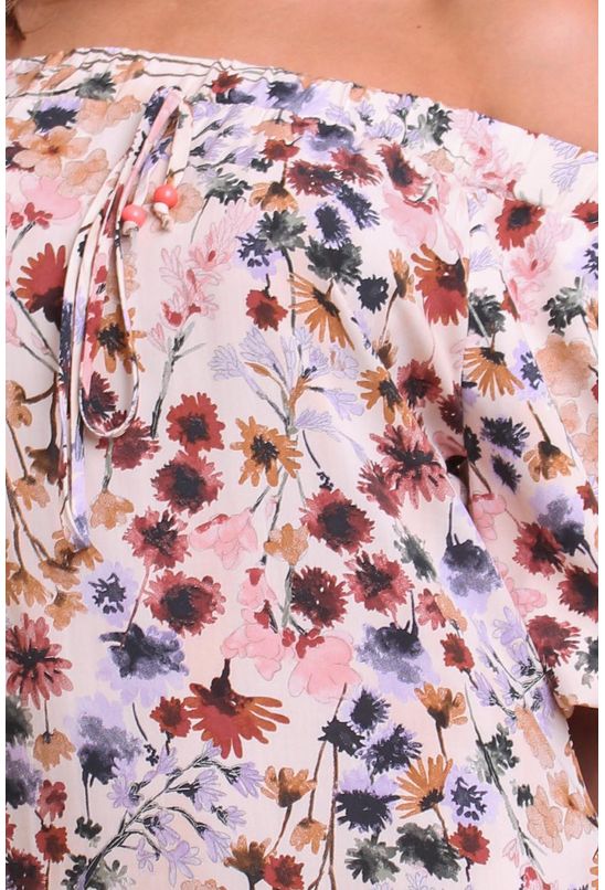 Vestido-curto-viscose-pincelada-floral-pequia-detalhe