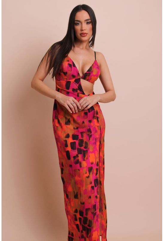 Vestido-longo-pintura-magenta-labrava-esquerda Vestido-longo-pintura-magenta-labrava-esquerda