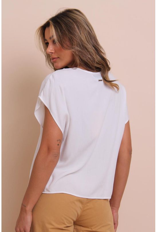 Blusa MC Fem Colcci Slim - Compre Online