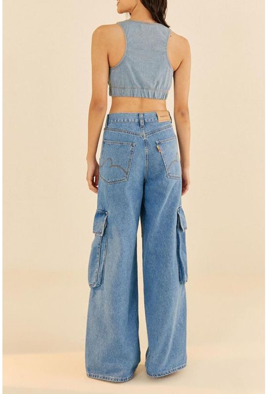 Calca-jeans-recortes-cargo-farm-centro