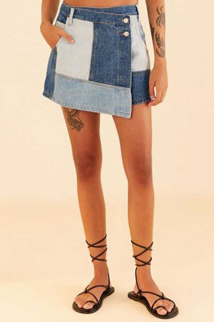 Shorts-saia-patch-jeans-farm--principal Shorts-saia-patch-jeans-farm--principal