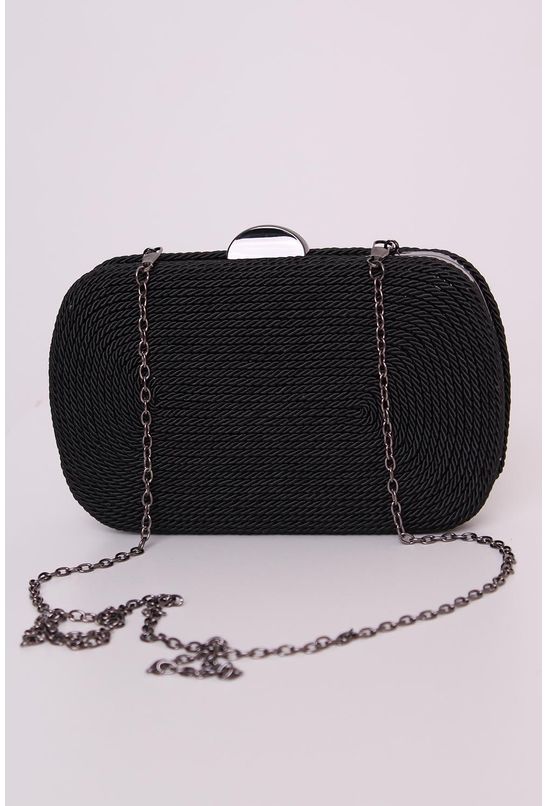 Clutch-de-algodao-torcido-preto-labrava-centro