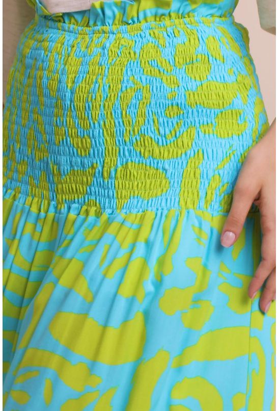 Saia-viscose-midi-print-brasileiro-pequia-detalhe