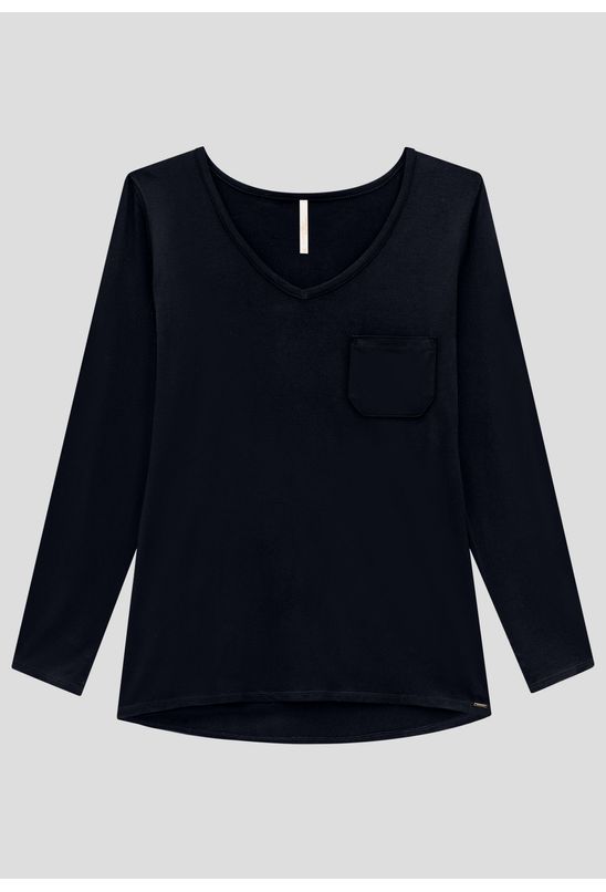 Compra online de Moda manga longa babados design simples camisa feminina  2023 com decote em v elegante topos mujer blusas casuais escritório blusa  solta 29458