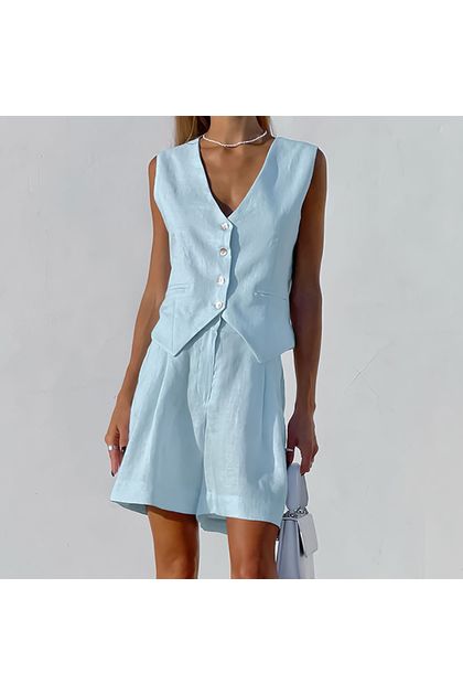 Conjunto-colete-de-linho-azul-claro--principal
