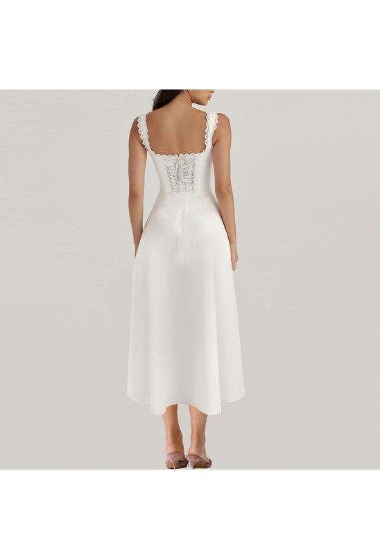 Vestido-midi-com-renda-decote-v-corset-branco