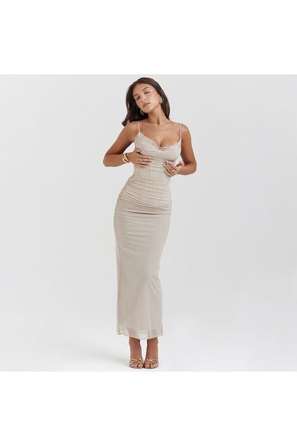 Vestido-longo-com-tule-e-busto-rendado-cinza Vestido-longo-com-tule-e-busto-rendado-cinza