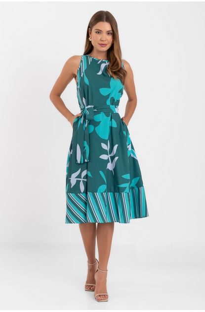 DRP250890410005SKIRTSGREEN--4-